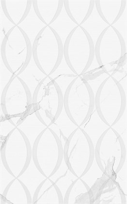 Плитка Creto Scales белый 25х40 - фото 102402
