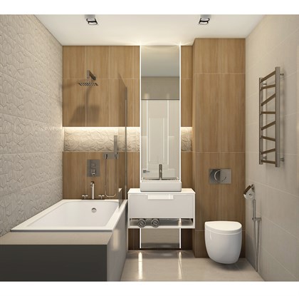 Плитка Meissen  Love You Navy сатиновая светло-коричневый 29x89 - фото 102746