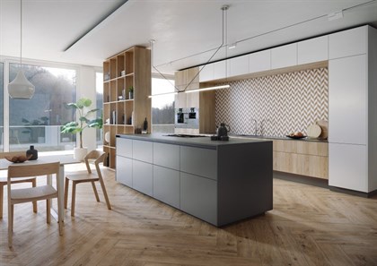 Декор Meissen Вставка Love You Navy мозаика B сатиновая белый 29x29 - фото 102853