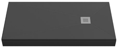 Душевой поддон Creto Ares 160x80, черный - фото 103466