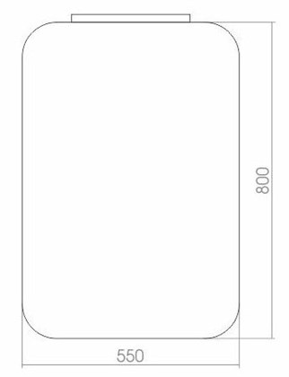 Зеркало Creto Etna 55x80 - фото 103627