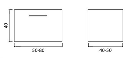 Дополнительный модуль Creto Vincenzo 1 ящик р-р 50 - 80 - фото 104184