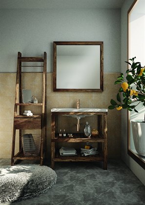 Тумба с раковиной Creto Provence Venge 85 - фото 104303