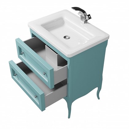 Тумба с раковиной Creto Viva Blue 66 - фото 104410