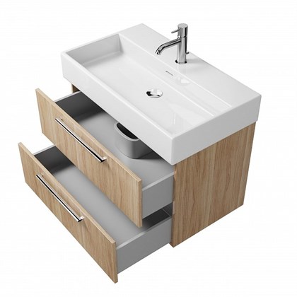 Тумба с раковиной Creto Tivoli Soft 80 см - фото 104463