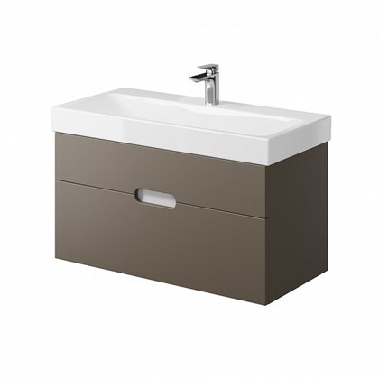 Тумба с раковиной Creto Malibu Capuchino 100 см - фото 104584