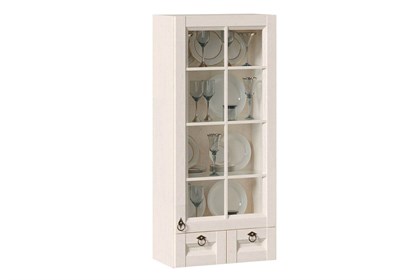 Шкаф кухонный настольный с витриной 600 Амели (Дуб Прованс) - фото 108028