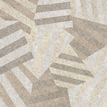 Декор Vitra  Stone-X Геометрический Микс Мат. R10 60х60 - фото 109730