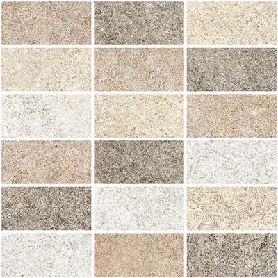 Мозаика Vitra  Stone-X Микс Матовый R10A (5х10) 31,5х28 - фото 110034