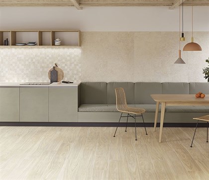 Керамогранит Vitra  Wood-X Орех Голд Терра Матовый R10A Ректификат 60х120 - фото 110071