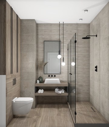 Керамогранит Vitra  Wood-X Орех Тауп Матовый R10A Ректификат 60х120 - фото 110081