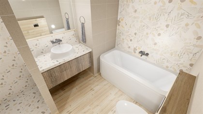 Керамогранит Vitra  Aspenwood Бежевый R10A Рект 20х120 - фото 110146