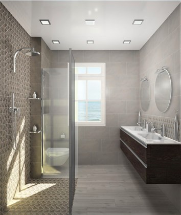 Керамогранит Vitra  Aspenwood Норковый R10A Рект 20х120 - фото 110157