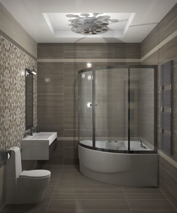 Декор Vitra  Serpeggiante Геометрический теплая гамма 7ЛПР 60х60 - фото 110300