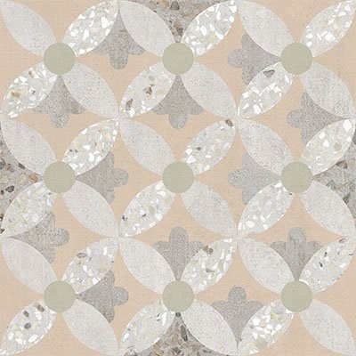 Декор Vitra  Beton-Terrazzo Пэчворк Лаппато Ректификат 60х60 - фото 110418