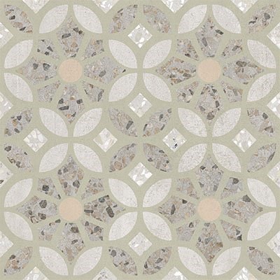 Декор Vitra  Beton-Terrazzo Пэчворк Лаппато Ректификат 60х60 - фото 110419