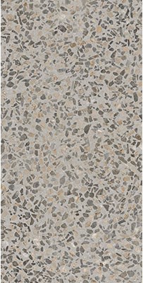 Керамогранит Vitra  Terrazzo-X Темный Лаппато Ректификат 60х120 - фото 110426