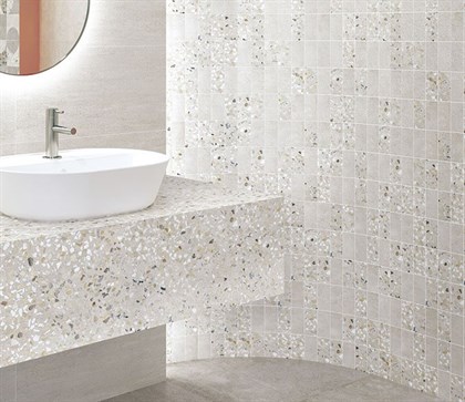 Керамогранит Vitra  Terrazzo-X Темный Лаппато Ректификат 60х120 - фото 110428