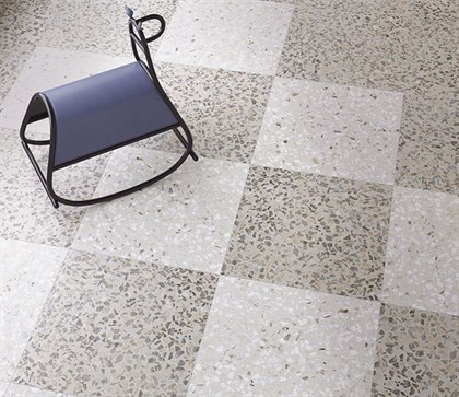 Керамогранит Vitra  Terrazzo-X Темный Лаппато Ректификат 60х120 - фото 110429