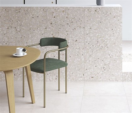 Керамогранит Vitra  Terrazzo-X Темный Лаппато Ректификат 60х120 - фото 110432