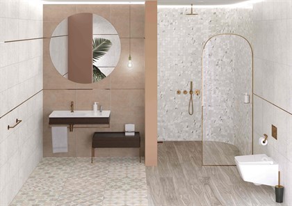 Керамогранит Vitra  Beton-X Темный Лаппато Ректификат 30х60 - фото 110494