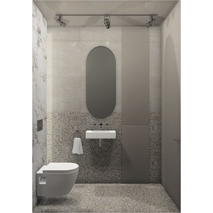 Керамогранит Vitra  Beton-X Темный Лаппато Ректификат 60х120 - фото 110583