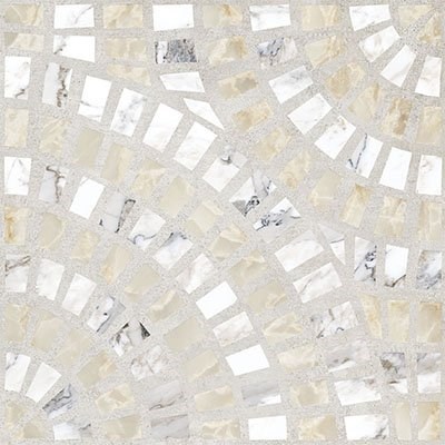 Декор Vitra  Marble-Beton Круговой Светлый Лаппато Ректификат 60х60 - фото 110585