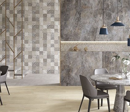 Керамогранит Vitra  Marble-X Аугустос Тауп Лаппато Ректификат 60х120 - фото 110774