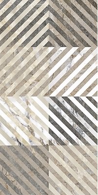 Декор Vitra  Marble-X Геометрический Микс Лаппато Ректификат 30х60 - фото 110782