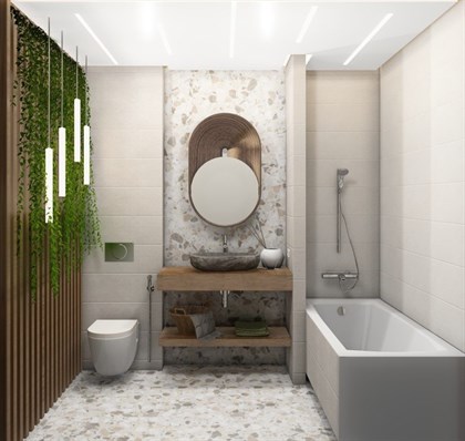 Декор Vitra  Marble-X Терраццо Лаппато Ректификат 60х60 - фото 110816