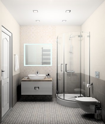 Декор Vitra  Newcon Пэчворк холодная гамма 7РЕК 30х60 - фото 110985