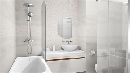 Декор Vitra  Newcon Пэчворк холодная гамма 7РЕК 30х60 - фото 110987