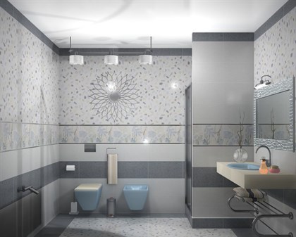 Керамогранит Vitra  Impression серый R9 7РЕК 30х60 - фото 111098