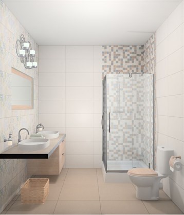 Керамогранит Vitra  Impression серый R9 7РЕК 30х60 - фото 111103