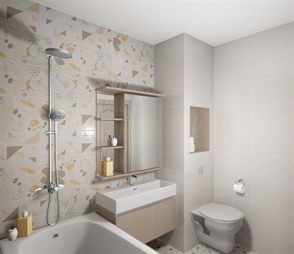 Керамогранит Vitra  Impression коричневый R9 7РЕК 30х60 - фото 111107