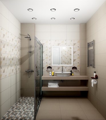 Керамогранит Vitra  Impression коричневый R9 7РЕК 30х60 - фото 111110