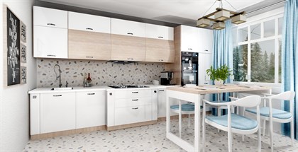 Декор Vitra  Impression Романтик холодная гамма 7РЕК 60х60 - фото 111162