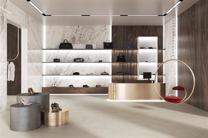 SG071602R6 Капрая белый лаппатированный 119,5х320х6 - фото 111954