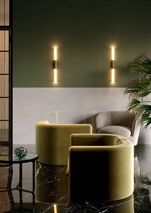 Плитка Marazzi  Grande Resin Look Grisaille B Bianco Satin 120х278 - фото 112043