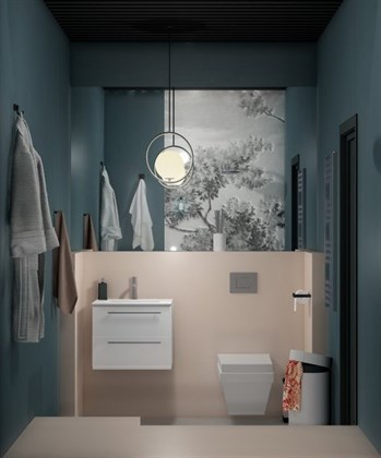 Плитка Marazzi  Grande Resin Look Blu Cold Satin 120х278 - фото 112066