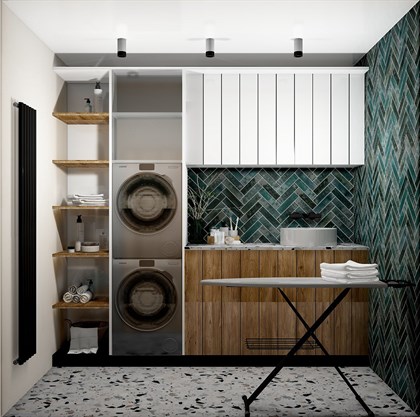 Керамогранит Marazzi  Lume Blue 6х24 - фото 112677