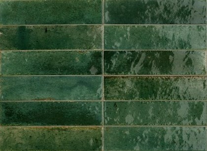 Керамогранит Marazzi  Lume Green 6х24 - фото 112687