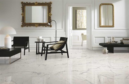Плитка Marazzi  Marbleplay Calacatta Rett. 30х90 - фото 112750