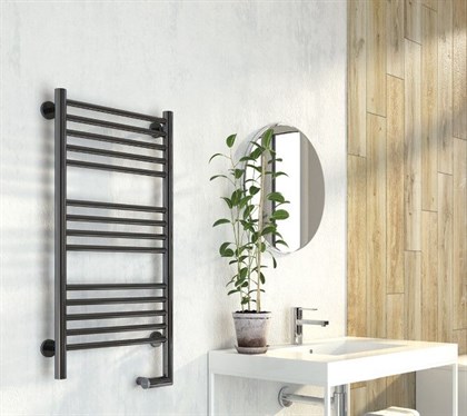 Полотенцесушитель электрический Сунержа Богема 2.0 прямой 80х50, МЭМ правый - фото 113926