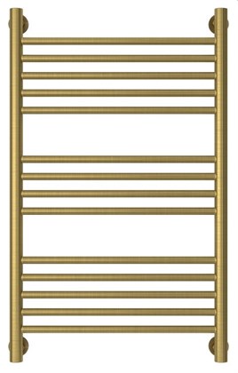 Полотенцесушитель водяной Сунержа Богема+ прямой 80х50, состаренная латунь - фото 113957