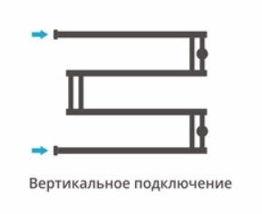 Полотенцесушитель водяной Сунержа High-Tech model M+ 50х65 - фото 113989