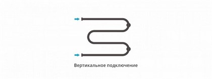 Полотенцесушитель водяной Сунержа М-образный 50 x 65 см, 00-0007-5065, хром - фото 114035