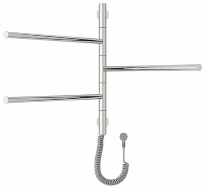 Полотенцесушитель электрический Сунержа Триада 54 x 58,5 см, 00-0822-0540, хром - фото 114056