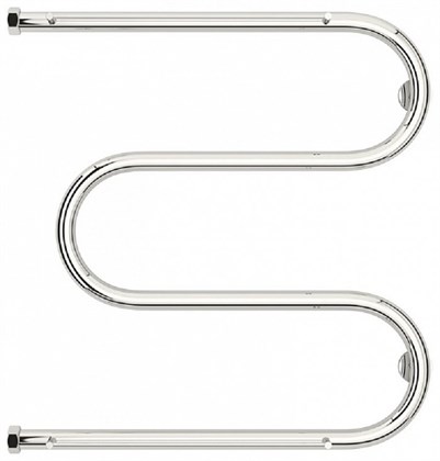 Полотенцесушитель водяной Сунержа М-образный 60 x 60 см с 2-мя полками, 00-0008-6060, хром - фото 114087