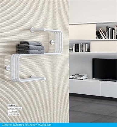 Полотенцесушитель водяной Сунержа ДР Фабула 50 х 70 см, 00-0125-5070, хром - фото 114101